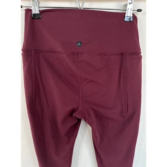 PrAna Luxara Pocket Legging Mulberry, EUC, Size Medium - Picture 3 of 8